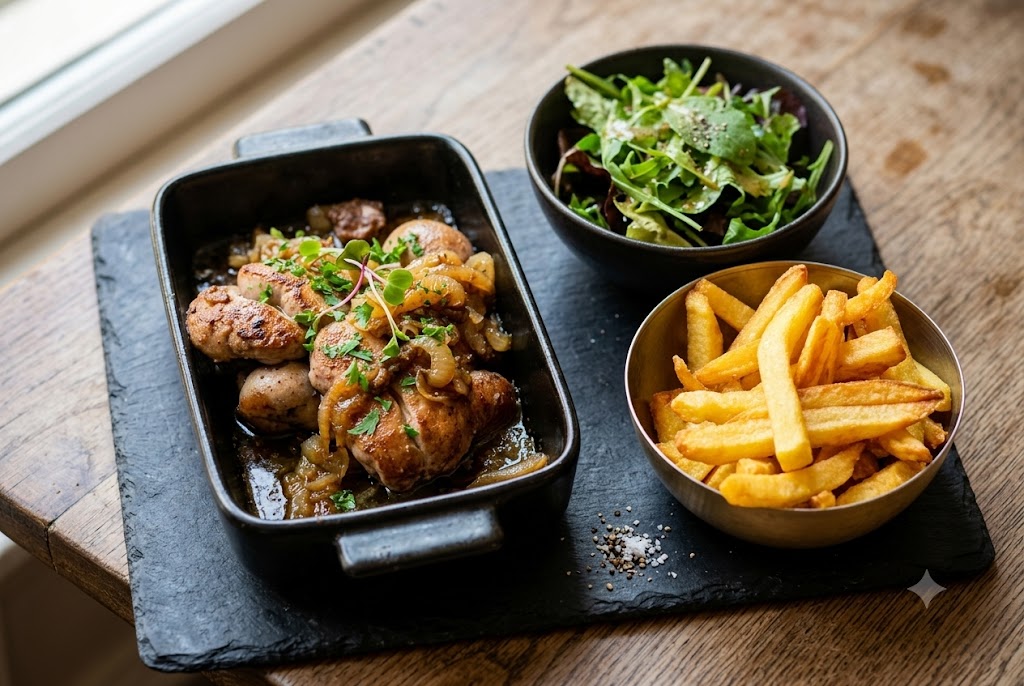 Rognon de veau flambé au cognac