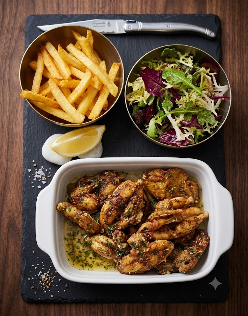 Cuisses de grenouilles en persillade
